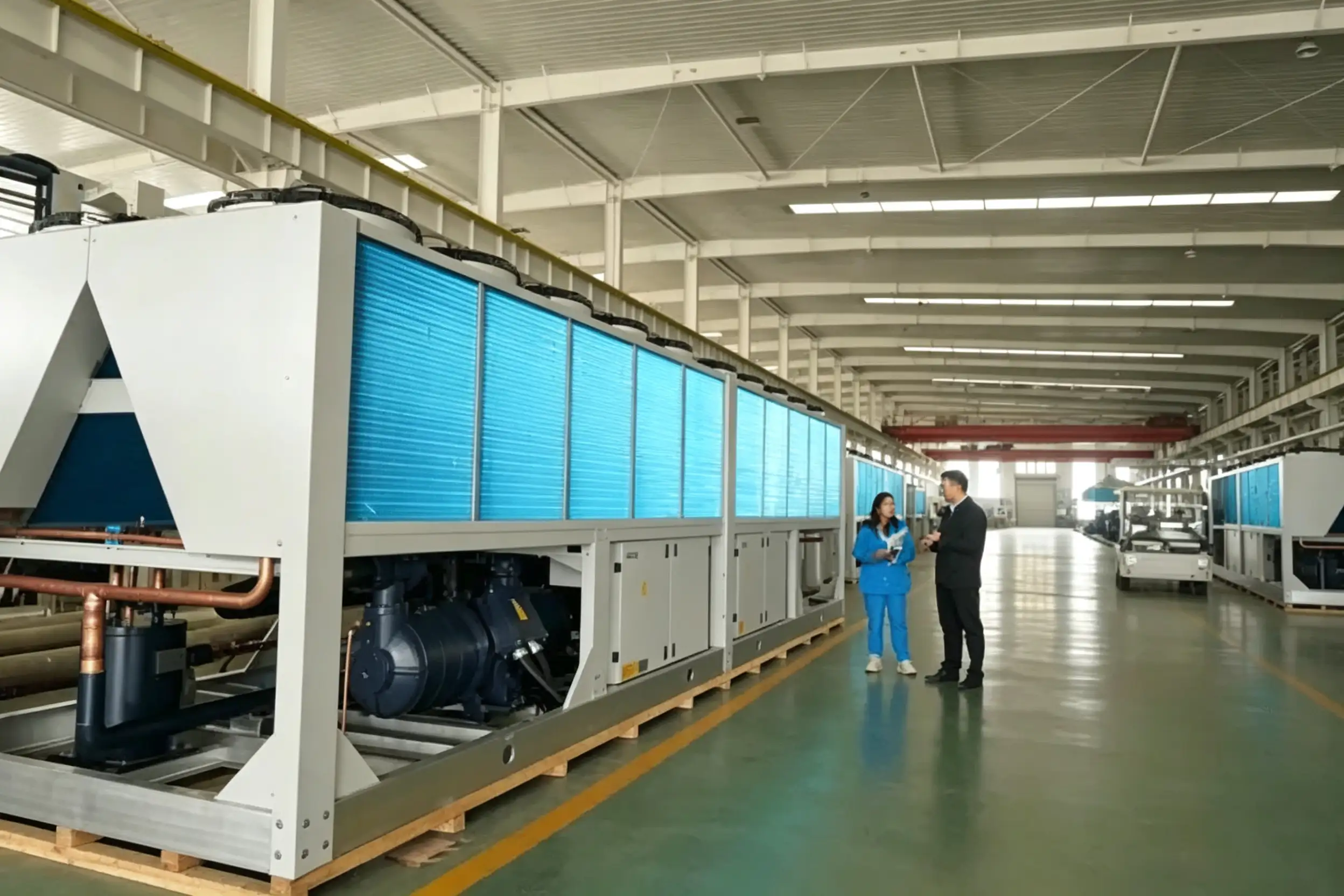 Commercial HVAC equipment manufactured by RuiMech