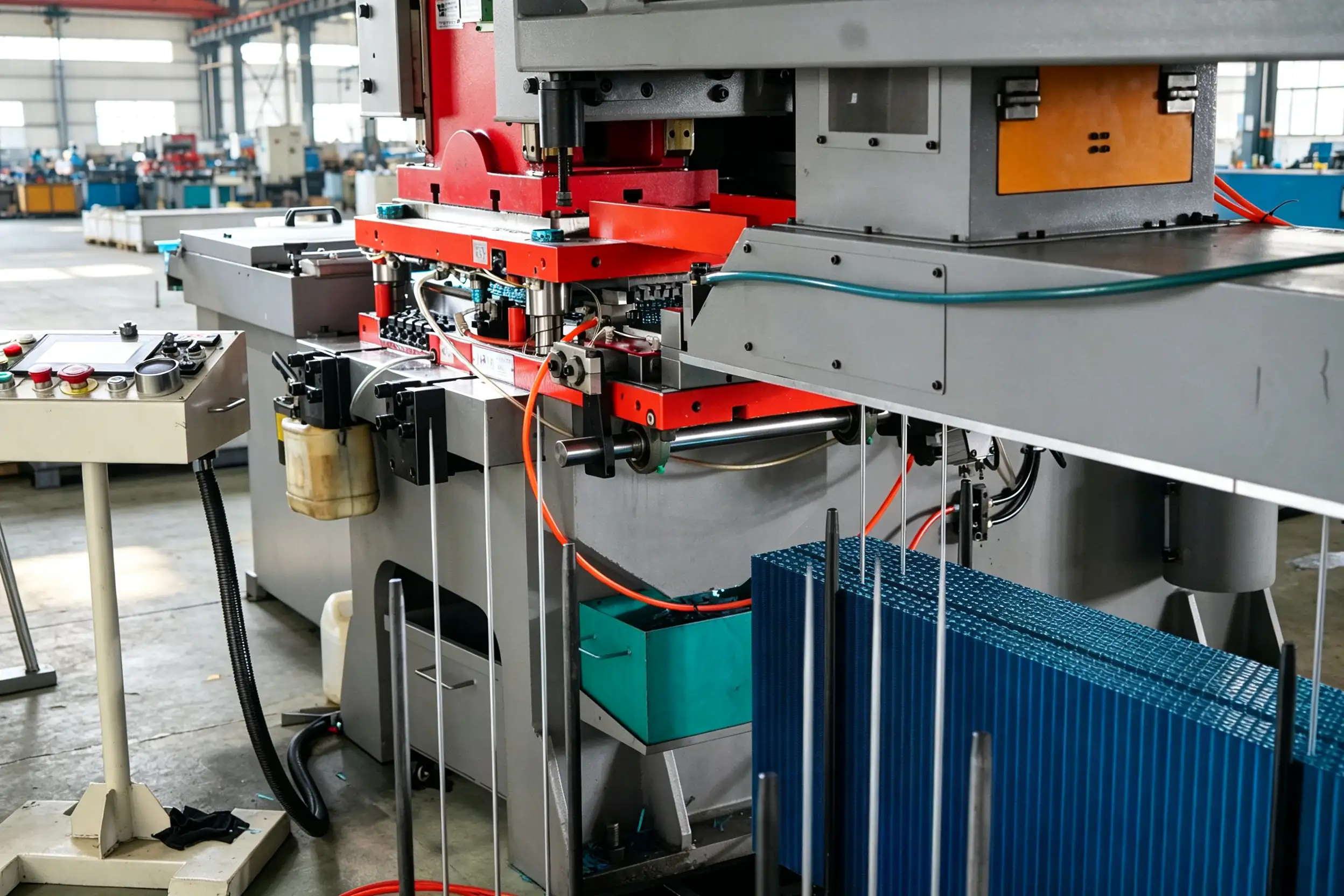 Fan coil unit production line