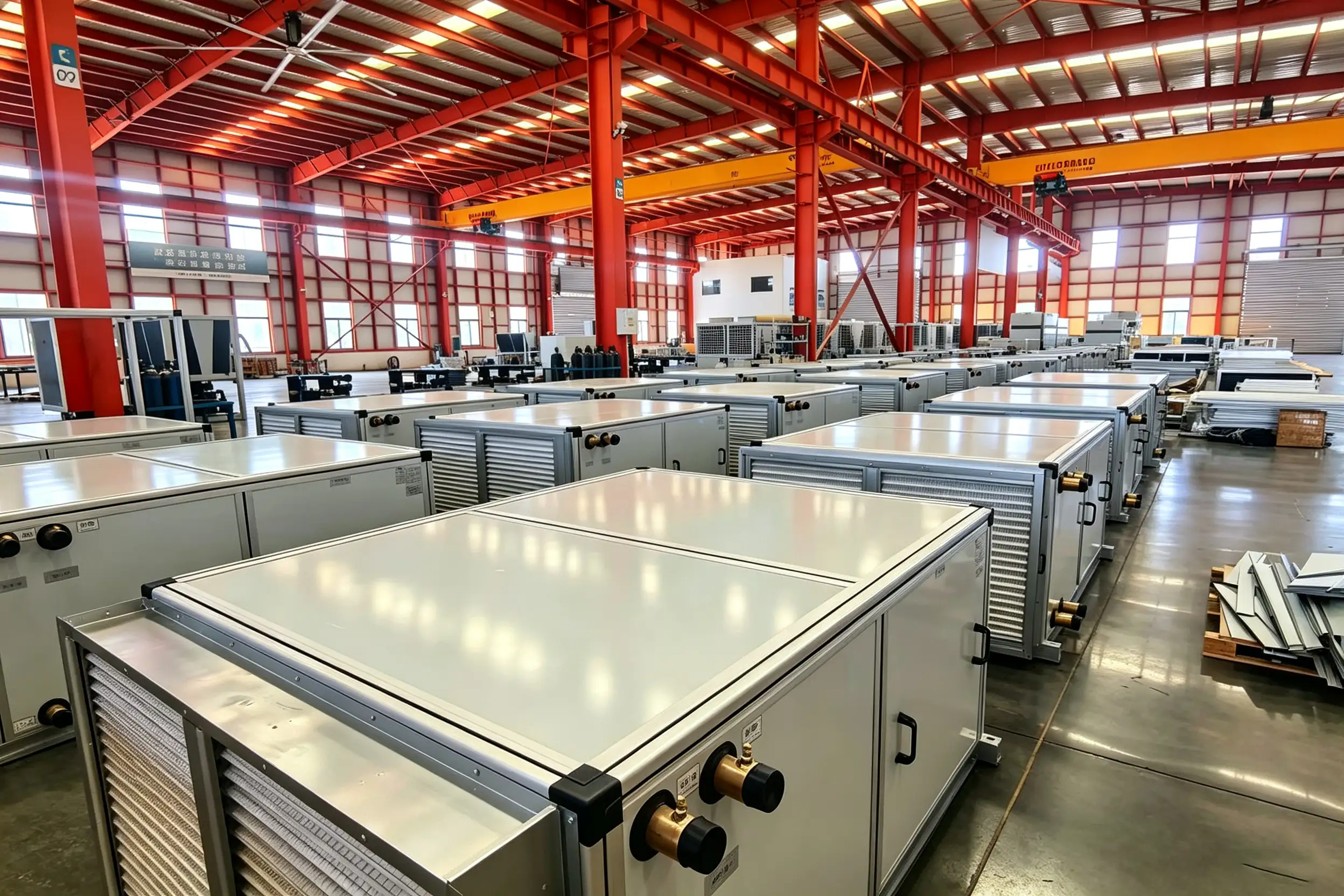 Finished HVAC products