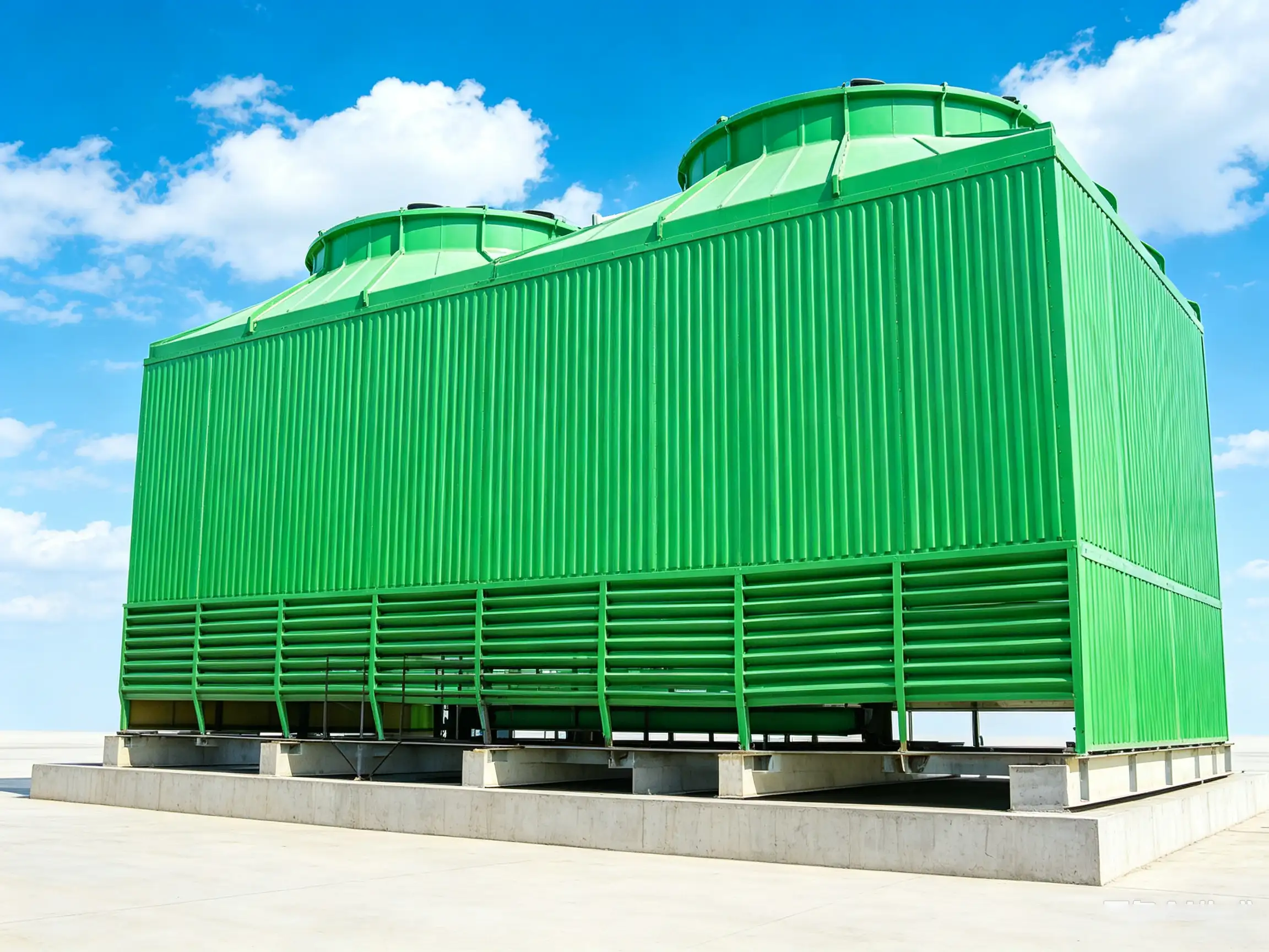 Cooling Tower installation and equipment detail