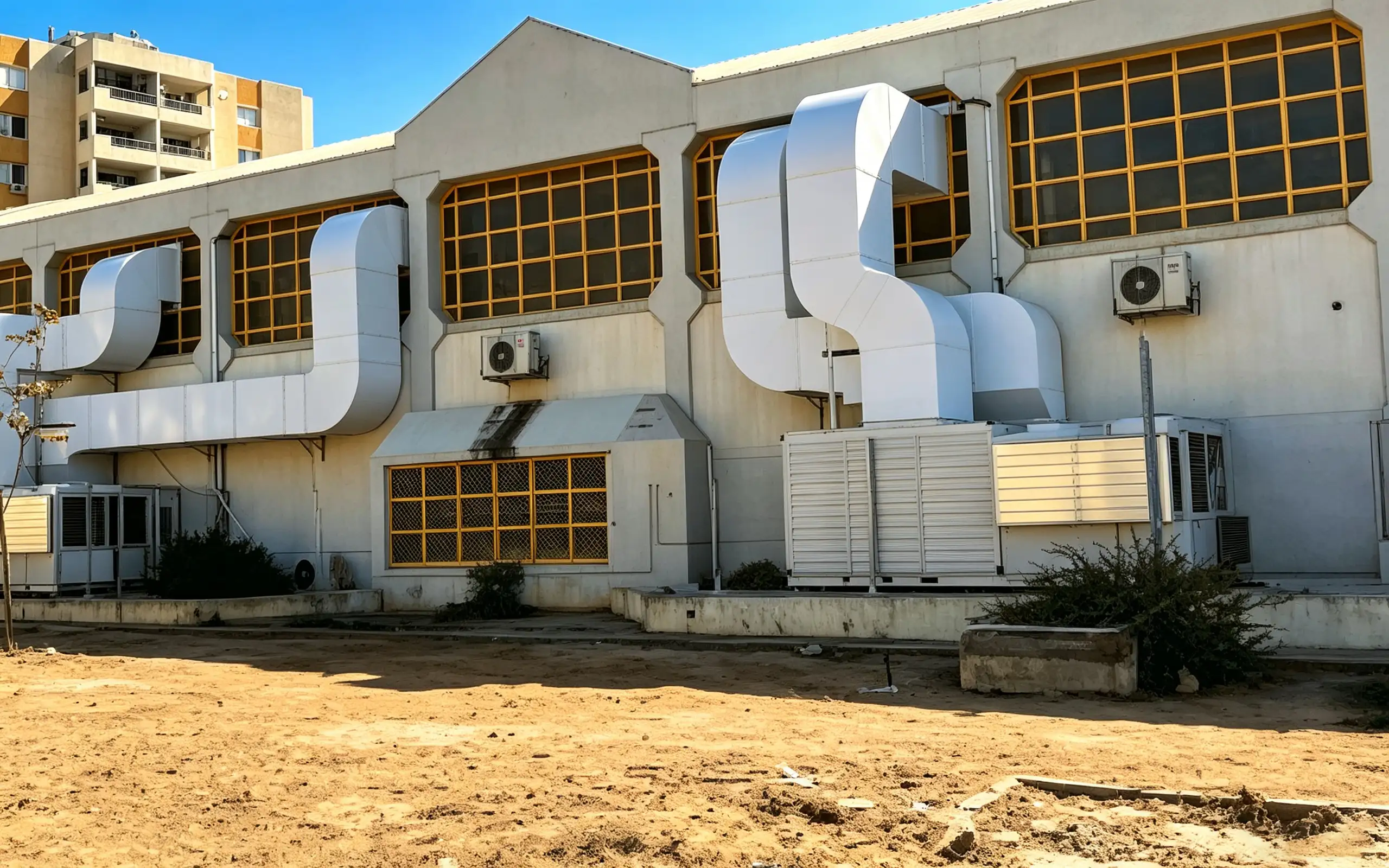 Tel Aviv Black Panther Sports Museum HVAC equipment and installation